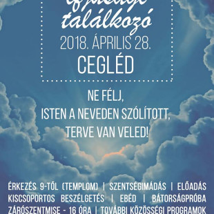 2018. 04. 28. Ifjúsági találkozó, Cegléd