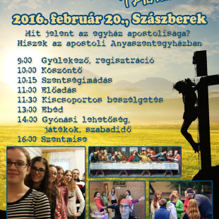 2016. 02. 20. Ifjúsági találkozó, Szászberek